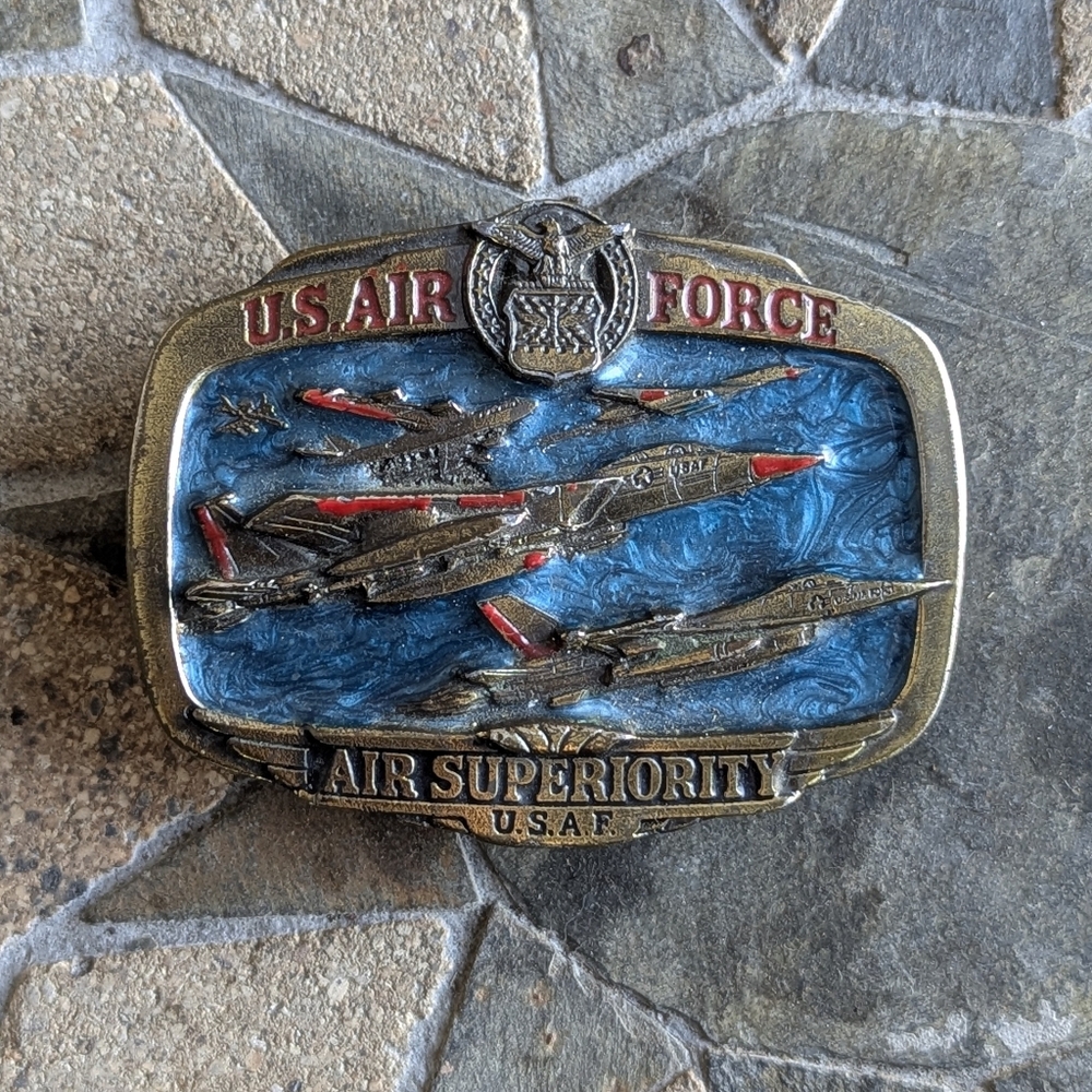 U.S. Air Force Air Superiority Belt Buckle